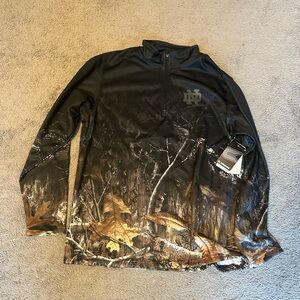 Notre Dame Colosseum Creek Quarter Zip Mens